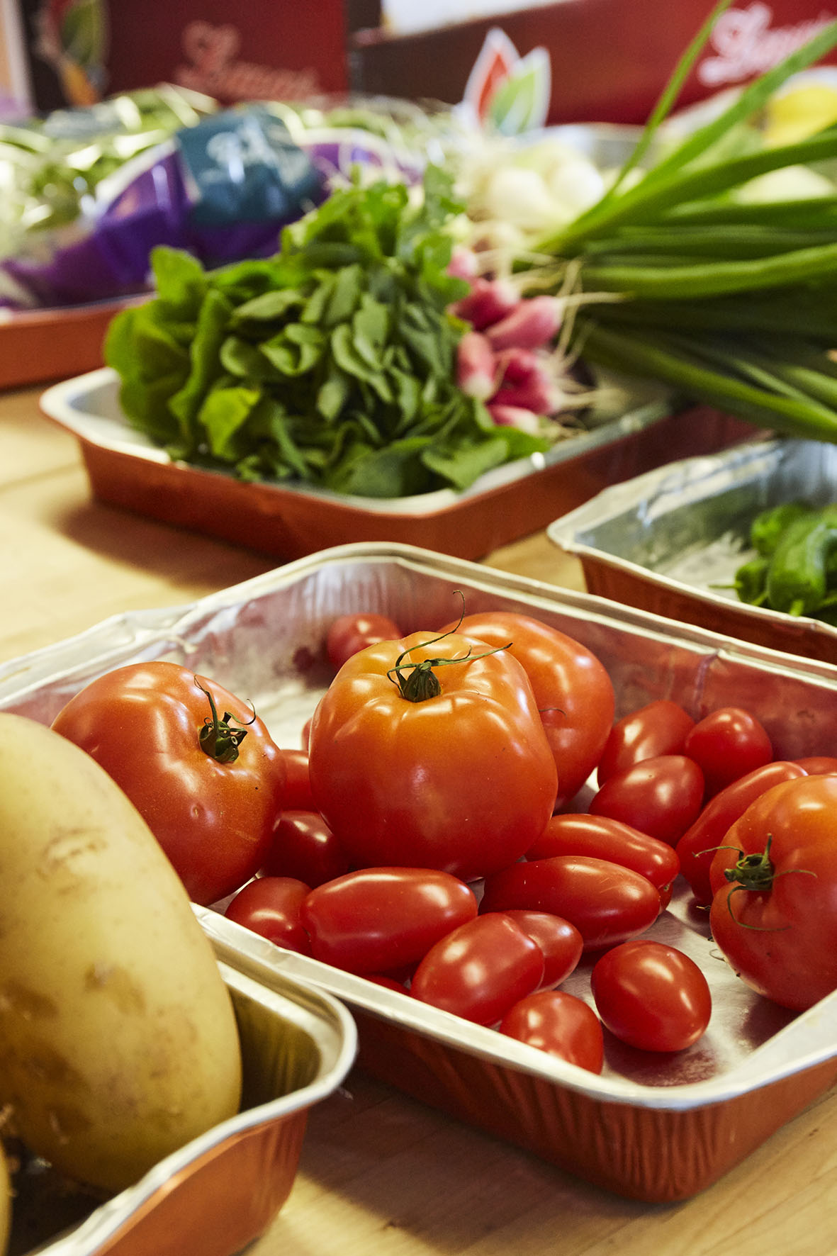légumes d'été