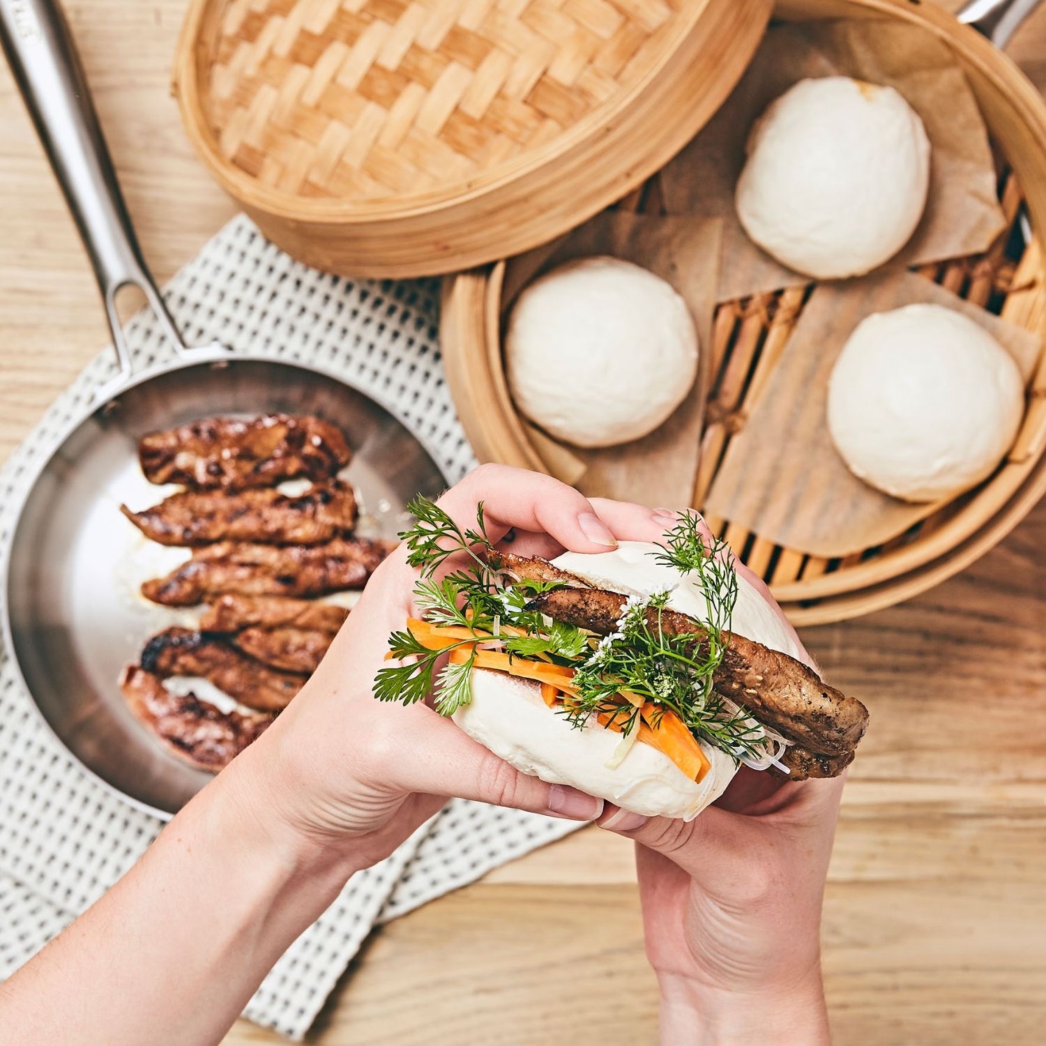 Recette Bao Burger du Sud-Ouest SITRAM