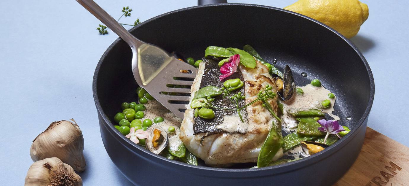 SITRAM recipe for cod with ginger butter