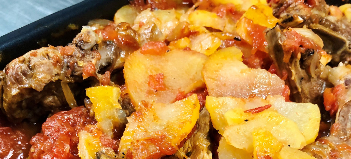 Recette de Côtes d’agneau braisées comme un « pommes boulangère