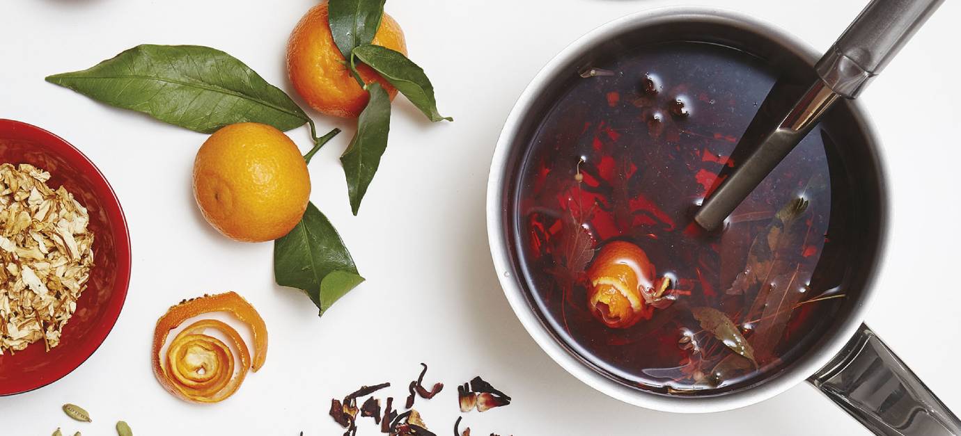 SITRAM recipe for Christmas herbal tea