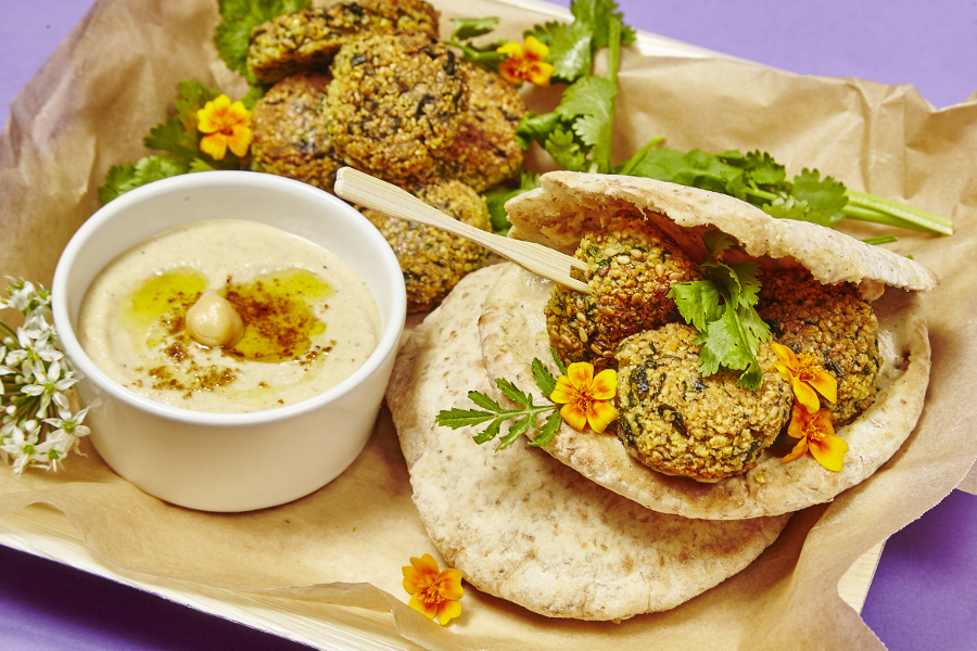 SITRAM recipe for falafel sandwich