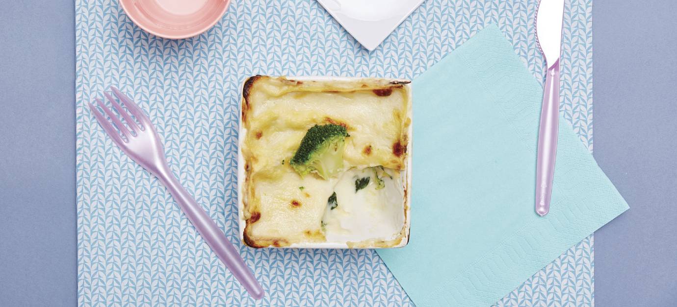 SITRAM recette lasagnes aux légumes verts et fromage de chèvre