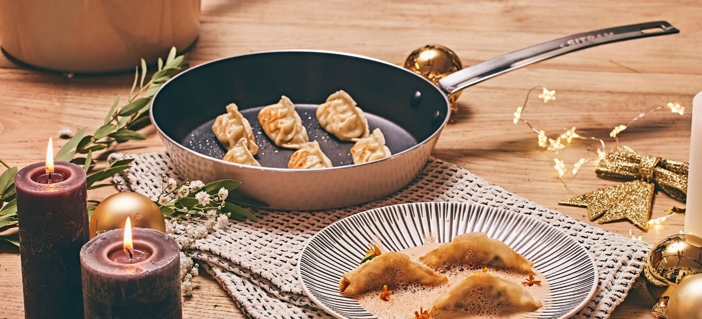 SITRAM recette gyozas végétariens