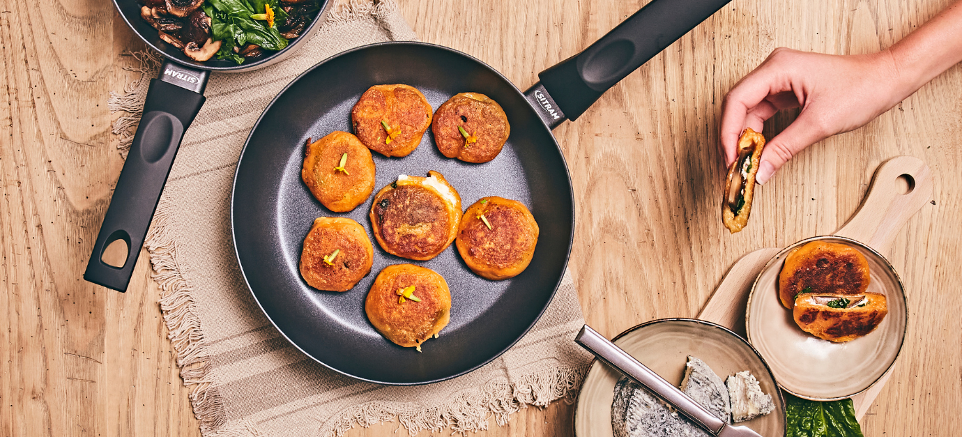 SITRAM recipe sweet potatoes and spinach buns