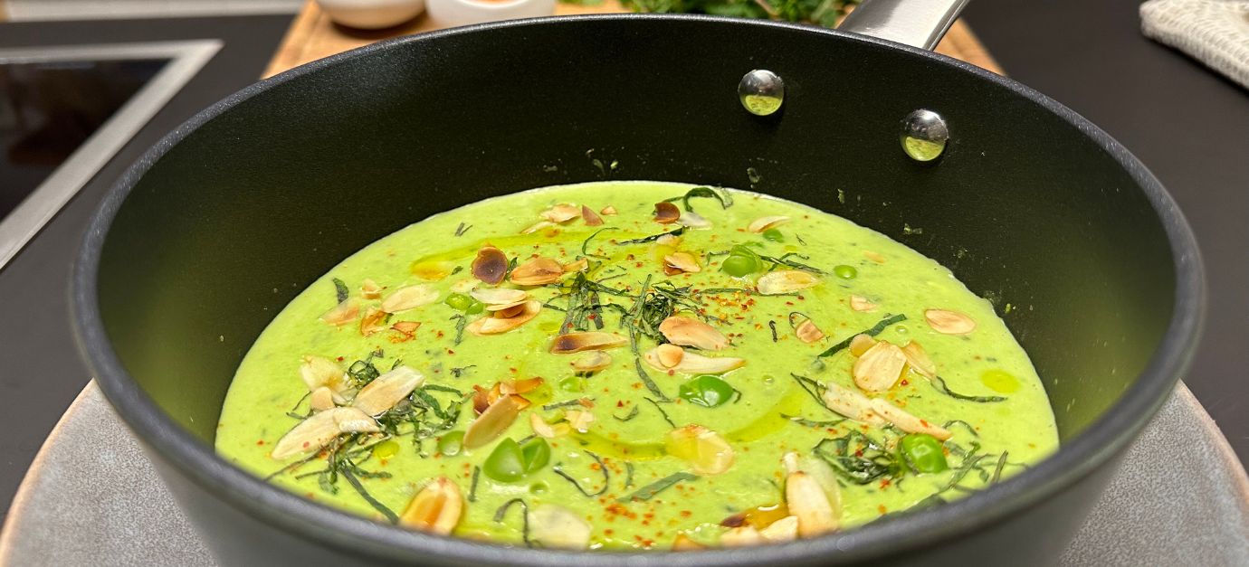 SITRAM recette soupe de petits-pois