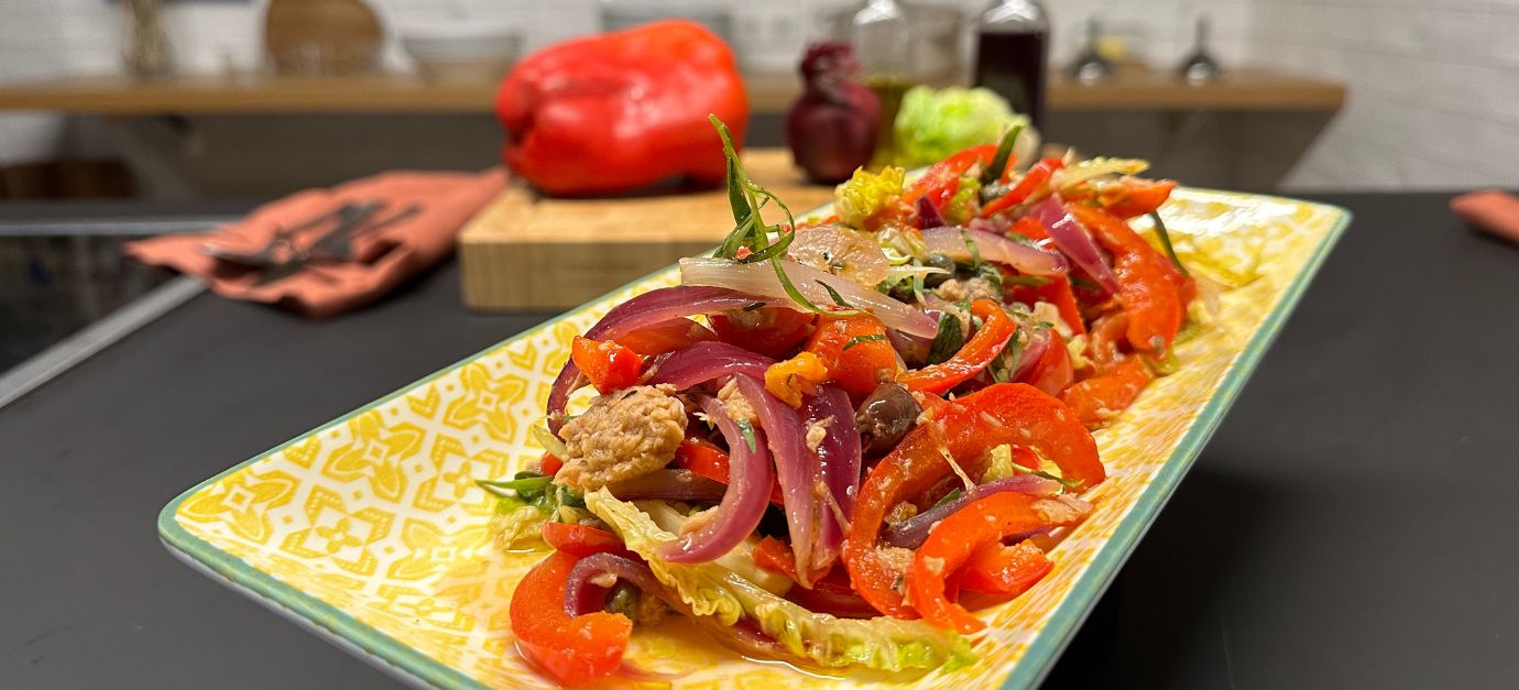 SITRAM red peppers and tuna flakes recipe