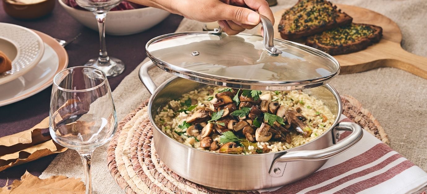 Risotto aux champignons